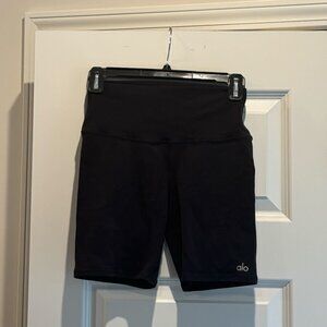 alo 5" Airbrush High-Waist Biker Shorts